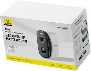 Фото: Камера Baseus Security N1 Outdoor Camera 2K White (S0ST002130) № 3 | KTC