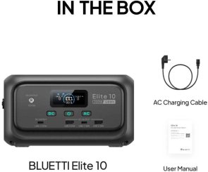 Зарядна станція Bluetti Elite 10 Mini 200W 128Wh