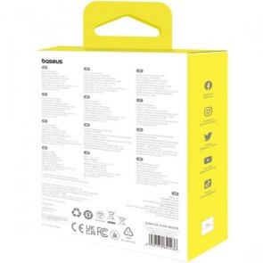 Батарея універсальна Baseus Magnetic Wireless Mini Air 6000mAh 20W Black (P10059002113-00)