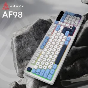Фото: Клавіатура Ajazz AF98 USB Glacier Blue (AF98-GB) № 6 | KTC