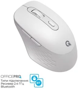 Фото: Миша OfficePro M265W Wireless White № 5 | KTC
