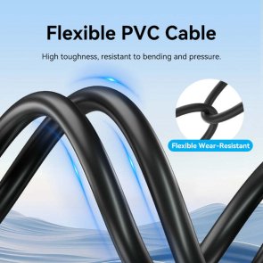 Кабель HDMI to HDMI 20m, Vention, v2.0, PVC, Black