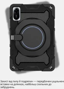 Фото: Чохол для планшета BeCover for Xiaomi Redmi Pad 2 11 - Black (714562) № 3 | KTC