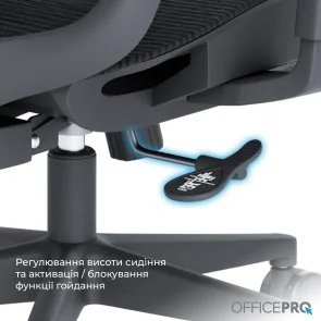 Фото: Крісло OfficePro Wave OC670 Black (OC670-B-B-B) № 16 | KTC