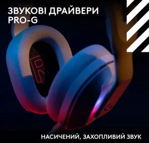 Фото: Гарнітура Logitech G Astro A20 X Lightspeed White (939-002253) № 8 | KTC