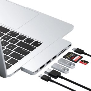 USB-хаб Satechi Pro Hub Slim Silver (ST-HUCPHSS)