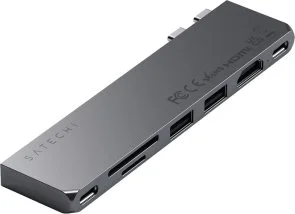 Фото: USB-хаб Satechi Pro Hub Slim Space Gray (ST-HUCPHSM) № 3 | KTC