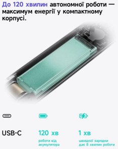 Електробритва Laifen T1 Pro One Blade Silver (1ER51-A-XX-SI-001)