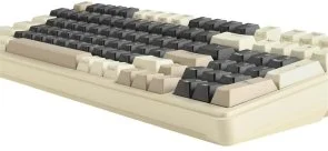 Фото: Клавіатура KZZI K98 Rainbow Switch ENG/UKR WL/BT/USB Meteorite Grey (6935280825019) № 4 | KTC
