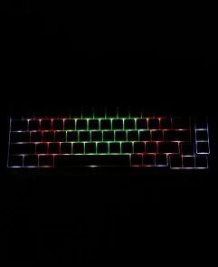 Фото: Клавіатура KZZI K68 Pro Rainbow Switch ENG/UKR WL/BT/USB Blue Sea (6977534870468) № 10 | KTC