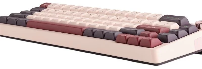 Фото: Клавіатура KZZI K68 Pro Rainbow Switch ENG/UKR WL/BT/USB Nezuko Purple (6977534870475) № 3 | KTC