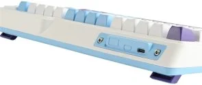Фото: Клавіатура KZZI K75 Lite Rainbow Switch WL/BT/USB Blue Sea (6935280824654) № 6 | KTC