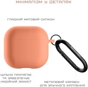 Чохол Native Union for Airpods 4th Gen - Active Apricot Crush (ACTCSE-APR-AP4)