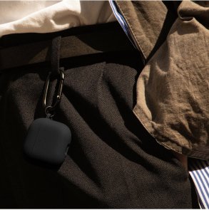 Чохол Native Union for Apple Airpods 4th Gen - Active Black (ACTCSE-BLK-AP4)