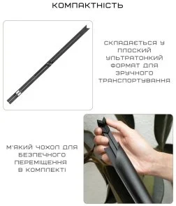 Фото: Підставка для ноутбука Native Union Fold Laptop Black (FOLD-STAND-BLK-RP) № 9 | KTC
