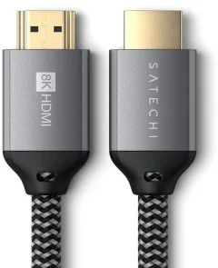 Фото: Кабель Satechi Ultra High Speed Cable HDMI / HDMI 2m Space Gray (ST-8KHC2MM) № 2 | KTC