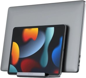 Підставка для ноутбука Satechi Dual Vertical Stand Space Gray (ST-ADVSM)