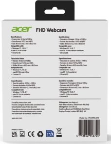 Web-камера Acer FHD Black (HP.EXPBG.019)