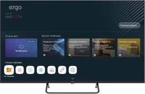 Фото: Телевізор LED Ergo 43WUS9200 (Smart TV, Wi-Fi, 3840x2160) № 5 | KTC