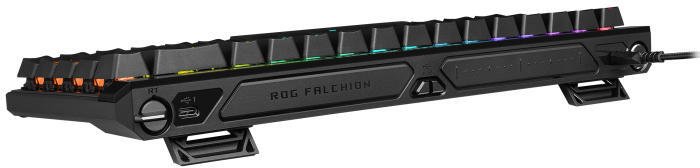 Клавіатура ASUS ROG Falchion Ace HFX Magnetic Switches 68key USB Black (90MP03VE-BKMA00)