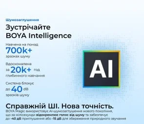 Фото: Радіосистема BOYA Magic-02 Type-C/Lightning Black № 13 | KTC