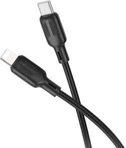 Фото: Кабель BOROFONE BX113 Lenny 27W AM / Lightning 1m Black (6941991115370) № 2 | KTC