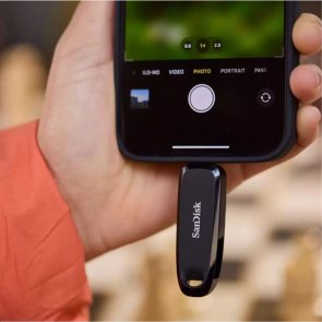 FLASH-USB:128Gb SanDisk Phone Drive for Android (AM/Type-C) Black