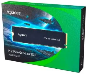 Фото: SSD-накопичувач Apacer AS2280Q4X 2280 PCe 4x4 NVMe 1.4 512GB (AP512GAS2280Q4X-1) № 2 | KTC
