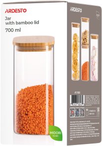 Банка Ardesto Midori 0.7L (AR1370BBS)