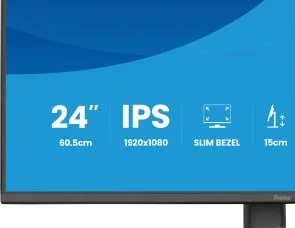 Фото: Монітор iiyama ProLite XB2493HSU-B1 Black - 23.8" IPS / 1920×1080 / 120 Гц / Pivot / HAS № 17 | KTC
