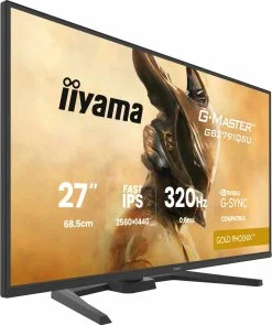 Фото: Монітор iiyama GB2791QSU-B1 Black - 27" IPS / 2560×1440 / 320 Гц / Nvidia G-Sync Compatible / Pivot / HAS № 4 | KTC