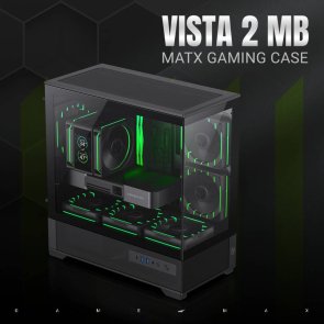 Корпус Gamemax VISTA 2 MB Black with window