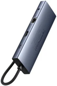 Фото: USB-хаб Baseus UltraJoy Series 10-Port HUB Docking Station Space Grey (B0005280C811-00) № 3 | KTC