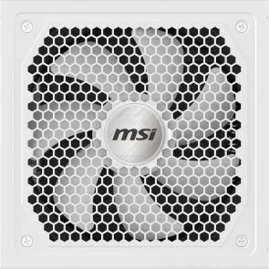 Фото: Блок живлення MSI 1000W MAG A1000GL PCIE5 White № 5 | KTC