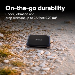 Зовнішній SSD-накопичувач Crucial X9 1TB Black (CT1000X9SSD9)