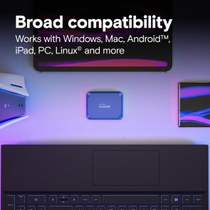 Зовнішній SSD-накопичувач Crucial X10 1TB Blue (CT1000X10SSD9)