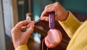 Гарнітура накладна Philips Kids TAK2000CT/00, Magenta Purple
