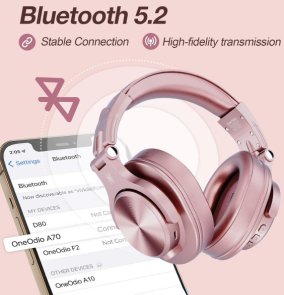 Гарнітура OneOdio Fusion A70 Rose Gold