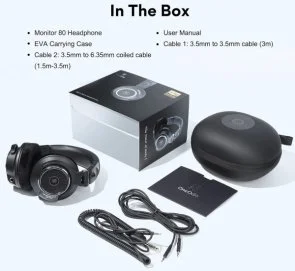 Фото: Навушники OneOdio Monitor 80 Black № 6 | KTC