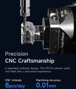 Електробритва Laifen P3 Pro Dark Blue (1ER91-L-XX-BE-001)