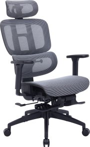 Крісло OfficePro Skyline Footrest OC750 Black/Dark Gray (OC750-B-DG-DG)