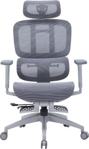 Крісло OfficePro Skyline Footrest OC750 Gray/Dark Gray (OC750-G-DG-DG)