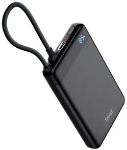 Фото: Батарея універсальна Trust Fiera 10000mAh 20W Black (25880_TRUST) № 2 | KTC
