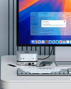 Фото: USB-хаб Satechi for Mac Mini M4 Silver (ST-GNMMES) № 9 | KTC