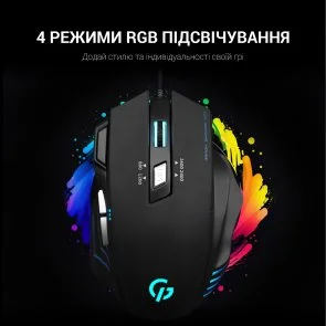 Фото: Миша GamePro Storm GM247 Black № 10 | KTC
