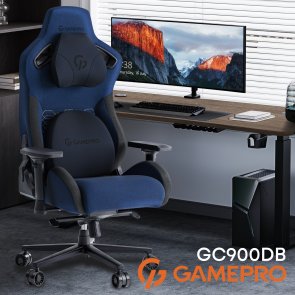 Крісло GamePro GC900DB Size XL Fabric Dark Blue