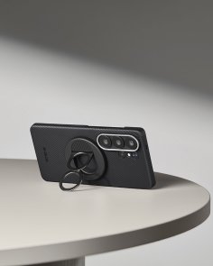 Чохол Pitaka for Samsung S26 Ultra - Edge Ultra-Slim Case Classic Twill 600D Black/Grey (KS2601U)