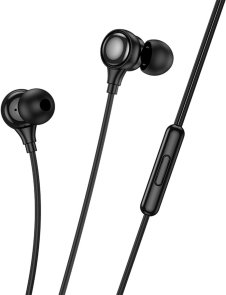 Гарнітура Hoco M116 Lightning Black (6942007644952)