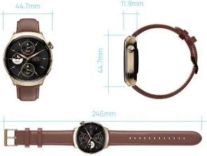 Фото: Смарт годинник Mibro Lite 3 Pro 45mm Rose Gold (XPAW019RG) № 5 | KTC