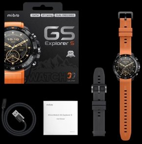 Смарт годинник Mibro GS Explorer S 48mm Obsidian Black (XPAW023OB)